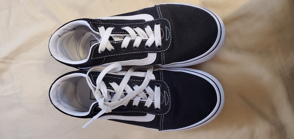 Women's Vans Old Skool Platform Sneakers - Black size 6 - photo 2