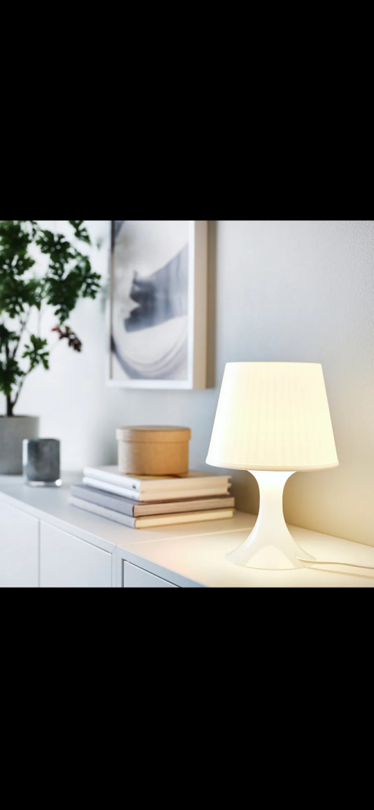Small Ikea LAMPAN Table lamp, white, 29 cm (11 ") - photo 4