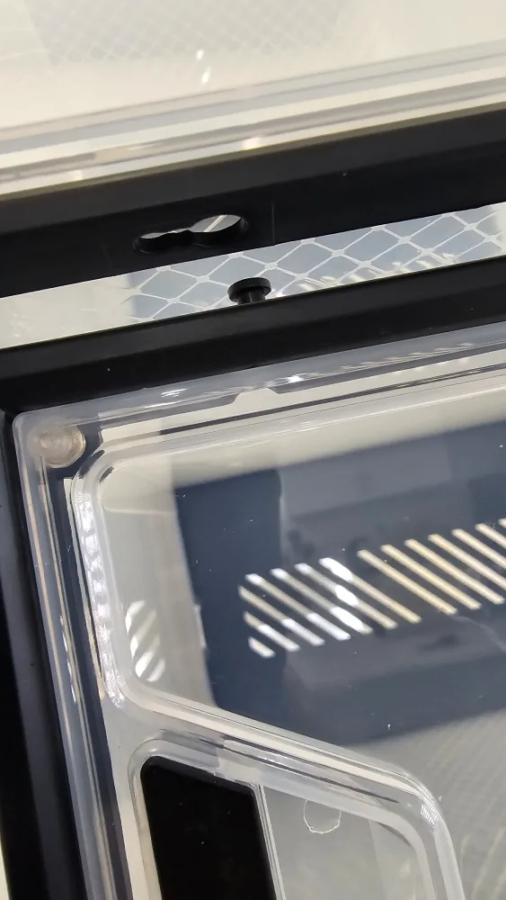 12 Stackable Clear Shoe Storage Boxes with Magnetic Doors image indicator(3)