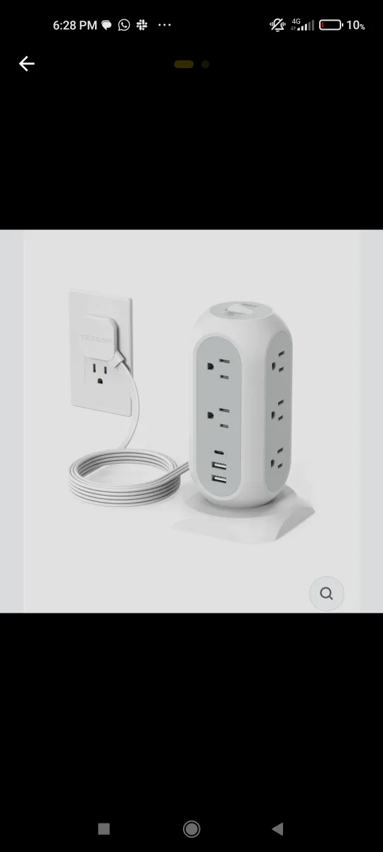 Two Outlet Power Strips image indicator(2)