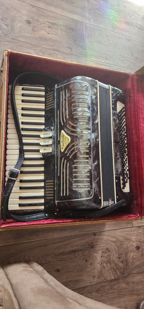 Vintage Salanti Special Accordion with Caseaxcll