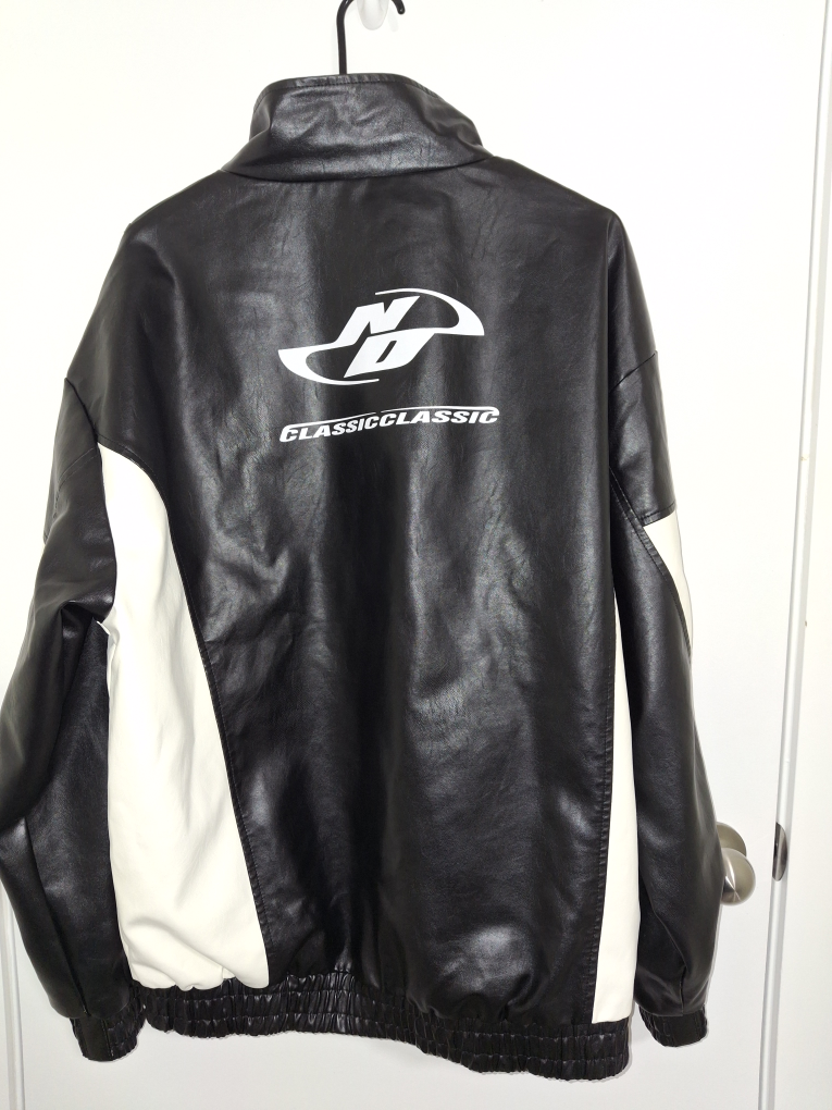Classic Biker Leather Jacket - photo 2