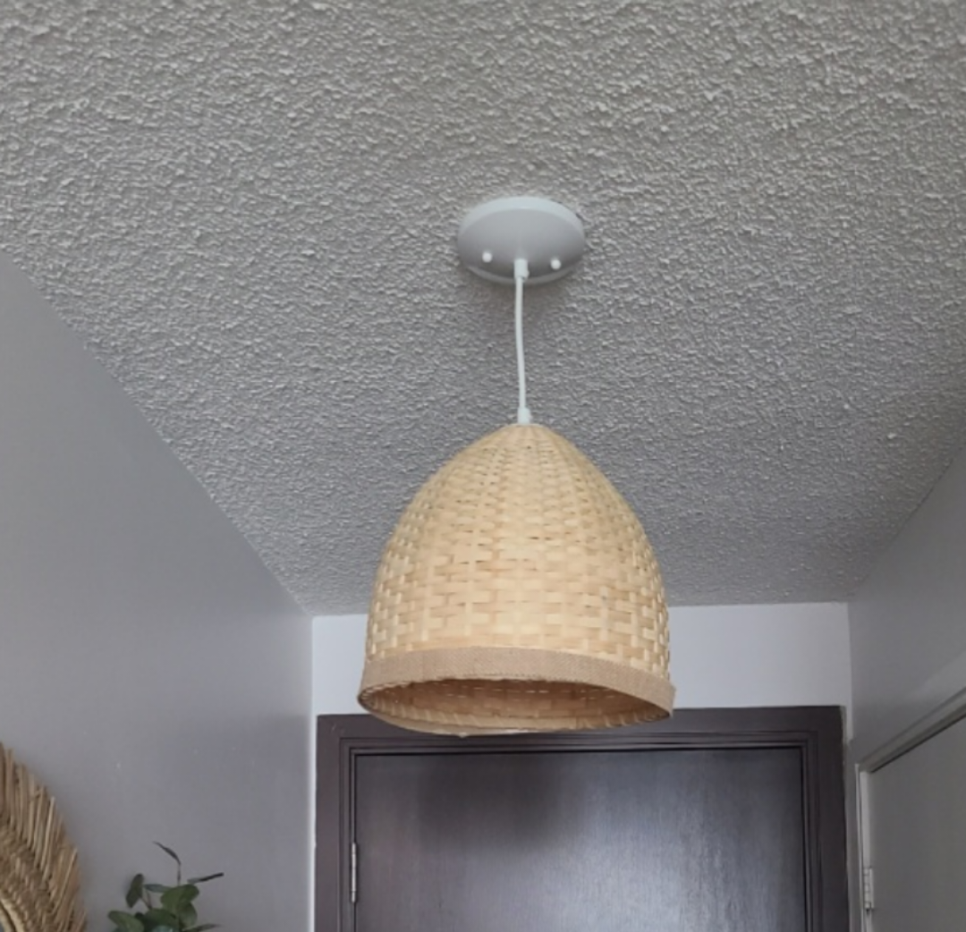 Rattan Bamboo Pendant Light - photo 3