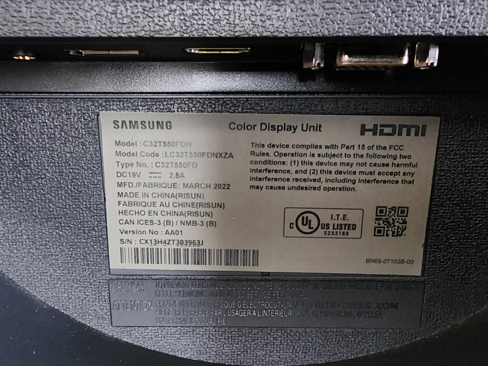 Samsung C32T550FDN 32-inch Curved Monitor - photo 5