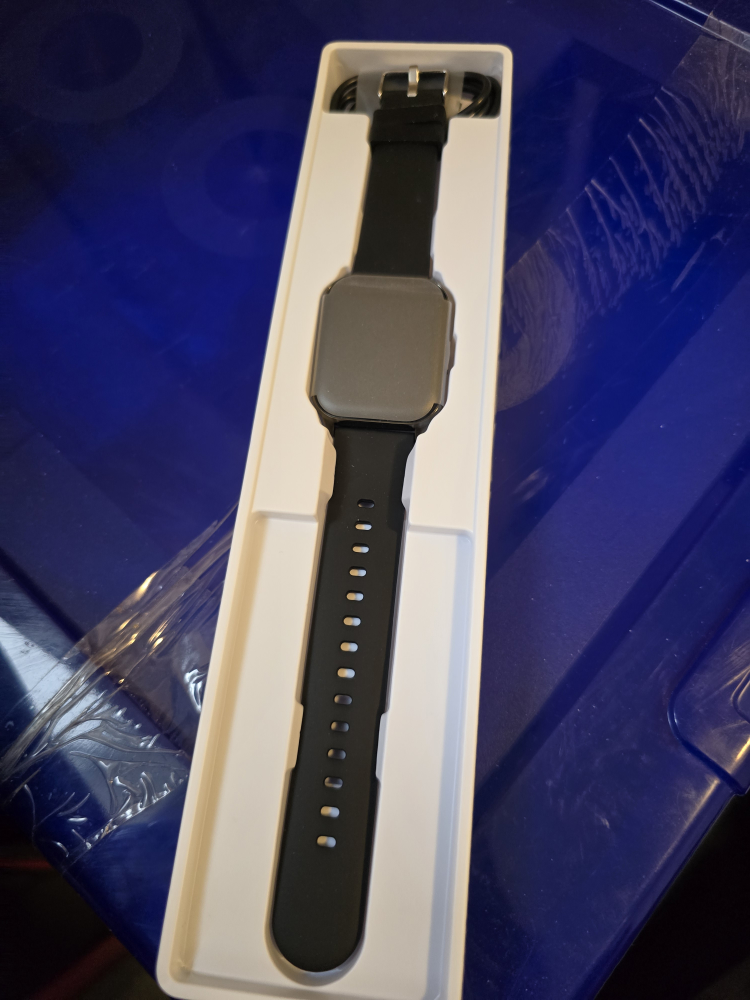 New Smart Watch with Black Band