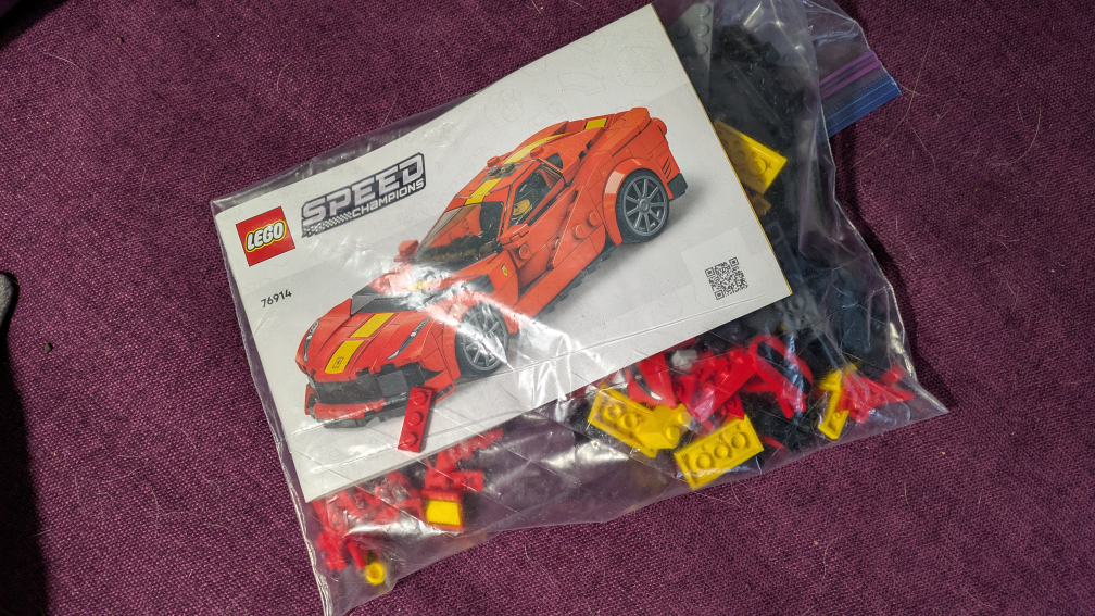 LEGO Speed Champions Ferrari 812 Competizione 76914 - Unbuilt