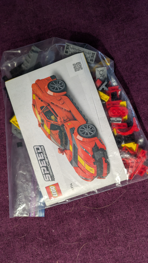 LEGO Speed Champions Ferrari 812 Competizione 76914 - Unbuilt - photo 2