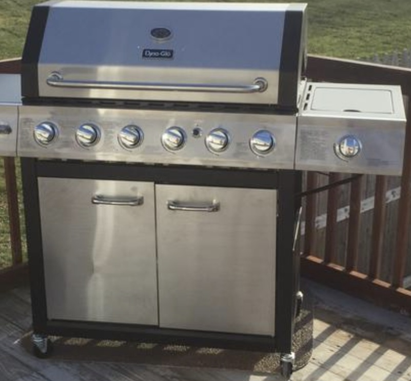 Dyna-Glo 6-Burner Stainless Steel Gas Grill