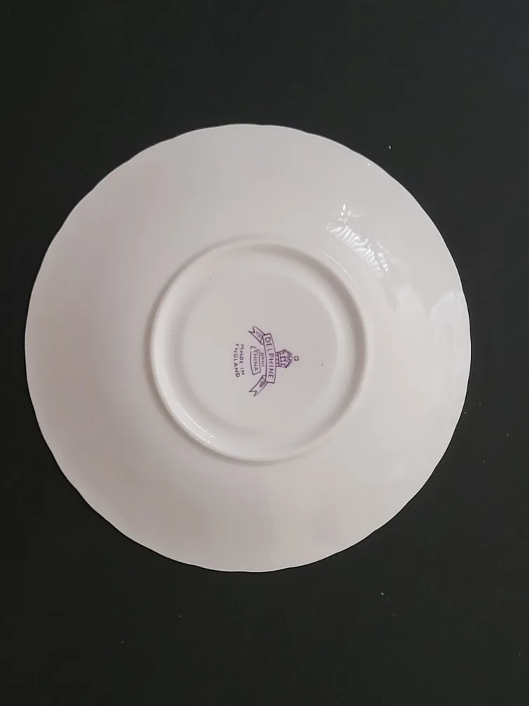 Vintage Royal Doulton Yellow Rose Saucer image indicator(2)