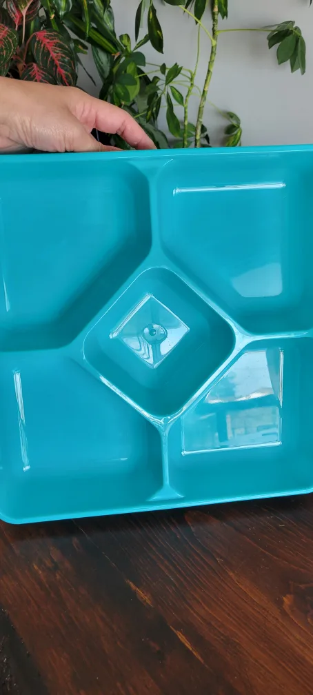 Salad Dressing Shakers & 5-Compartment Food Tray image indicator(3)