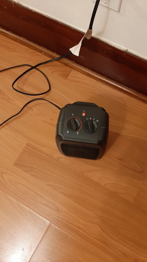 For Living Portable Ceramic Heater w/Thermostat image indicator(5)