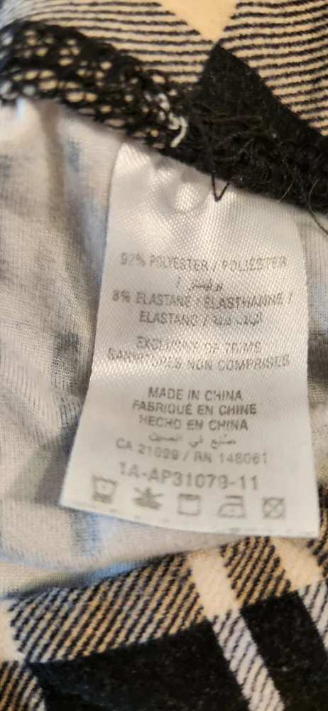 Ardene XS/TP Plaid Leggings image indicator(3)