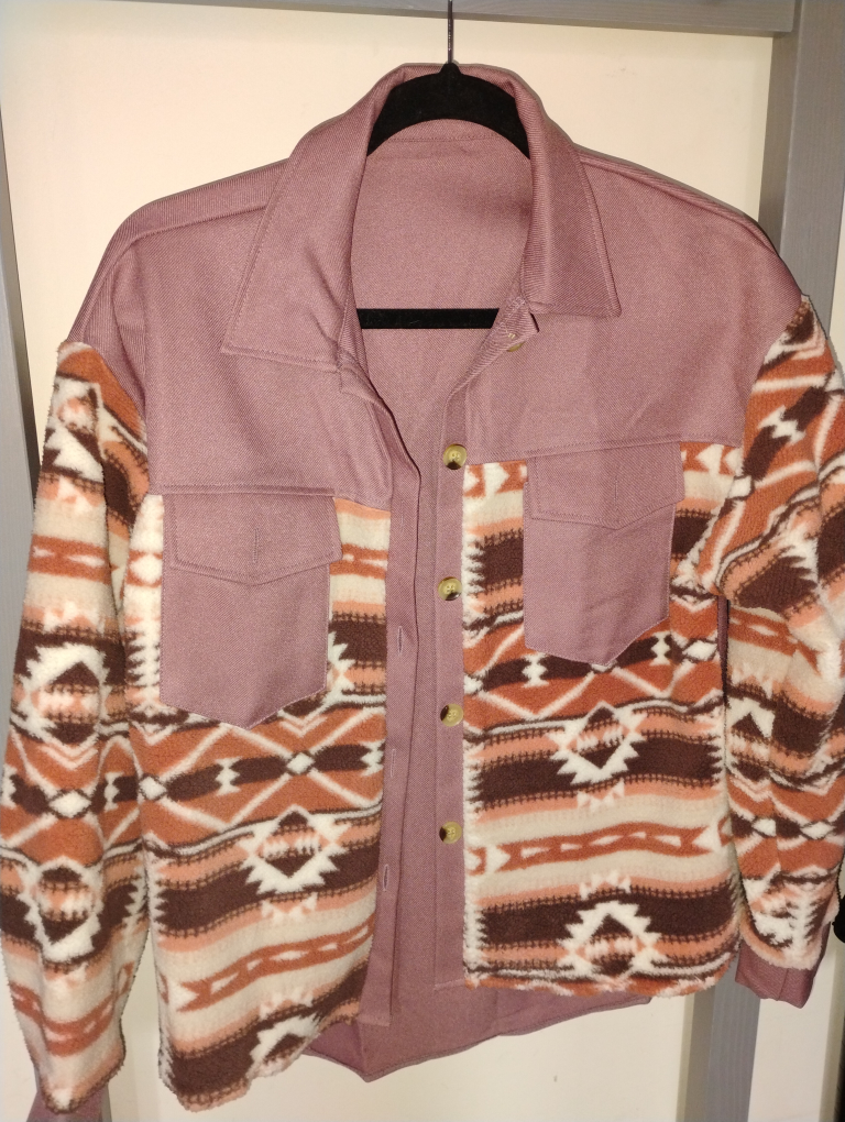 Unique Southwestern-Style Button-Up Shirt - photo 3