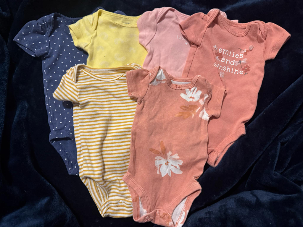 Baby Girl Clothes Bundle - Sleepers, Bodysuits & Leggings