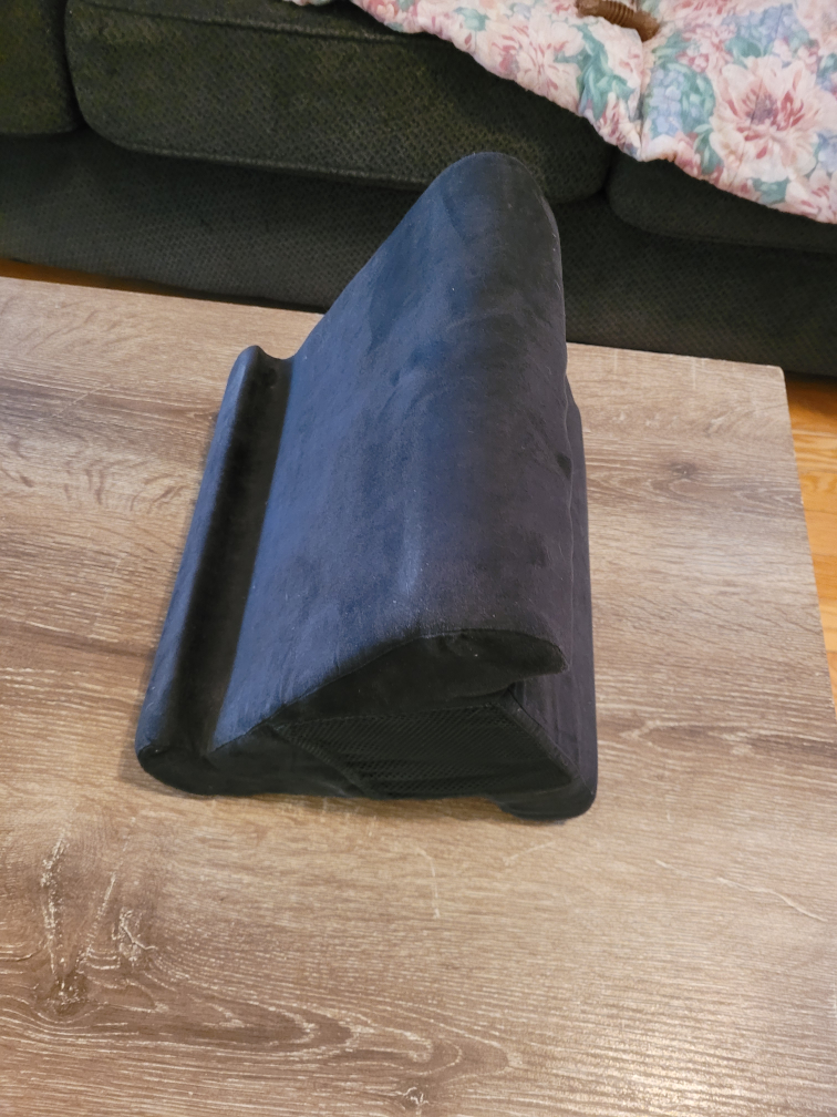 Black Tablet Stand Pillow - photo 2