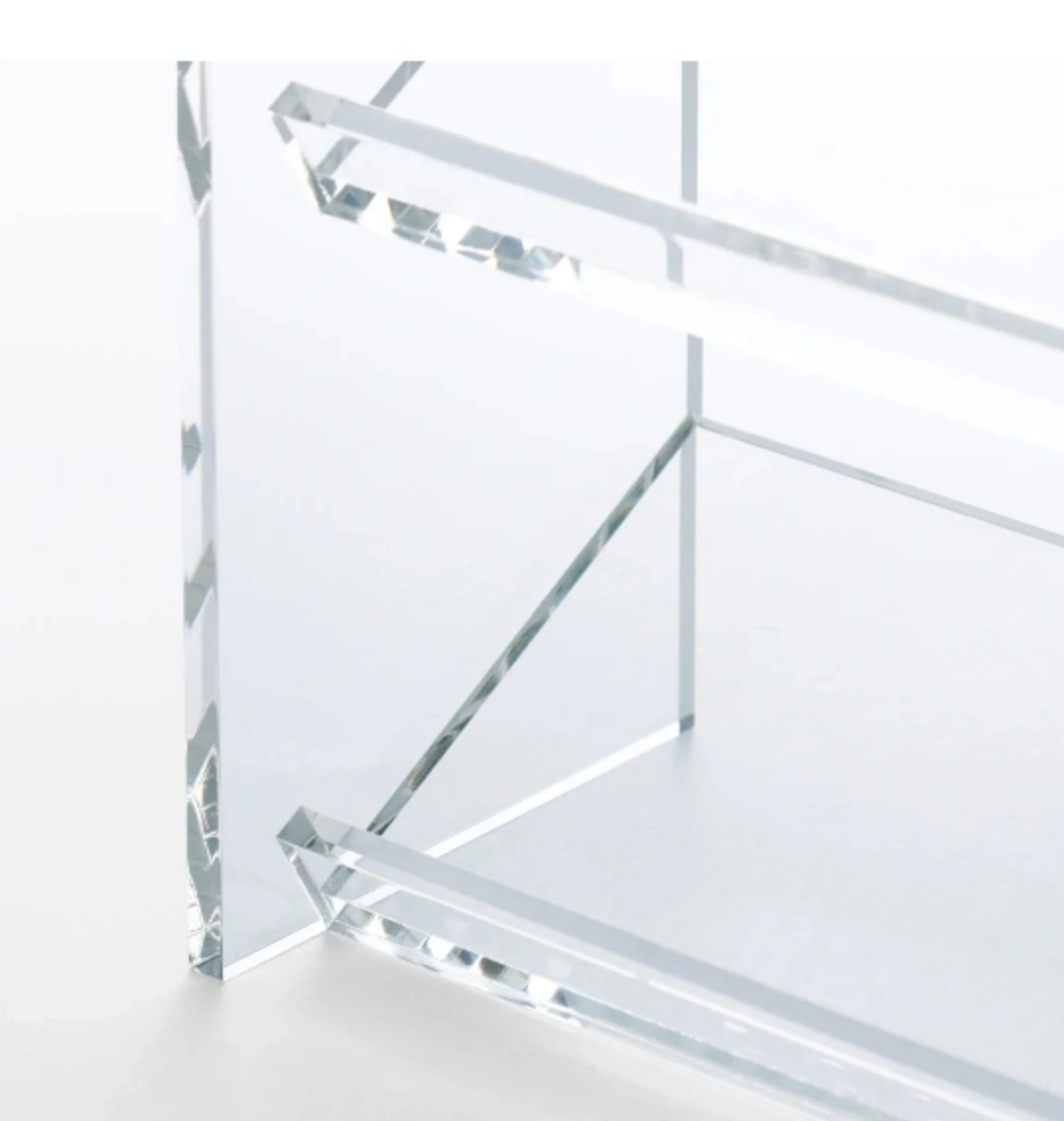 Acrylic 3 Shelf Storage Stand - photo 3