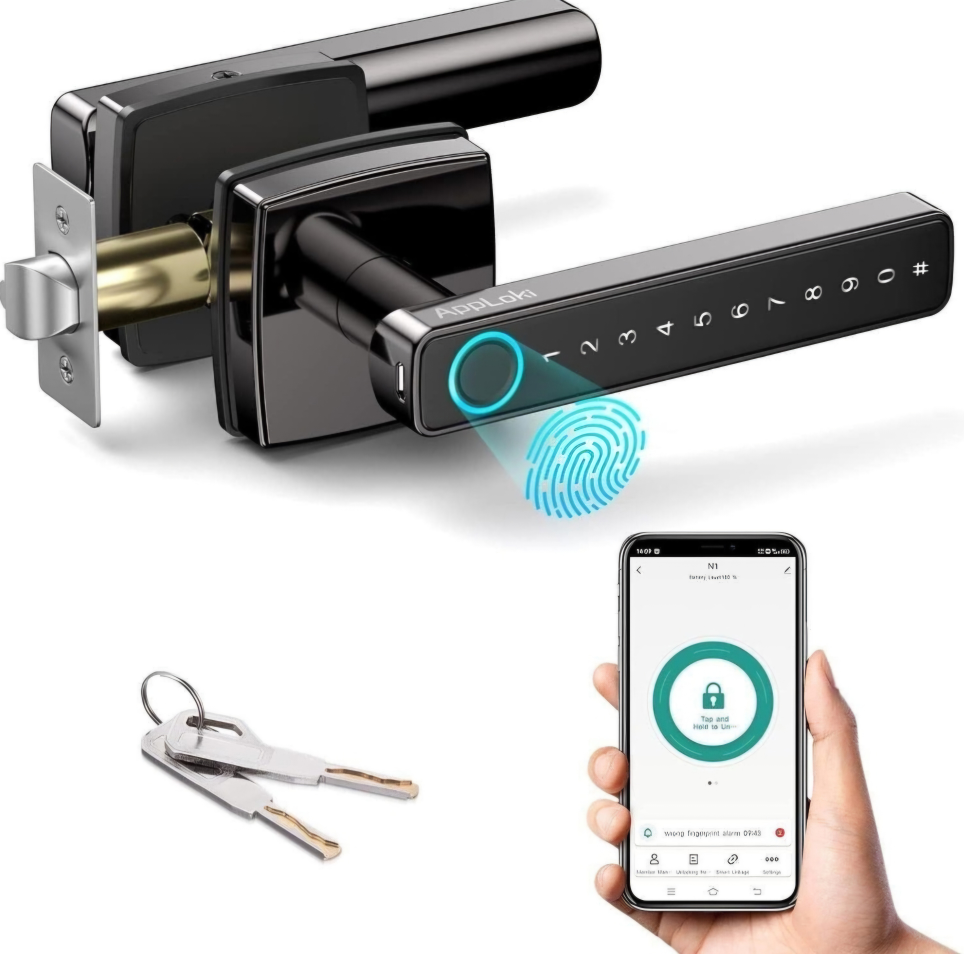 Bluetooth fingerprint door lock (New in box)