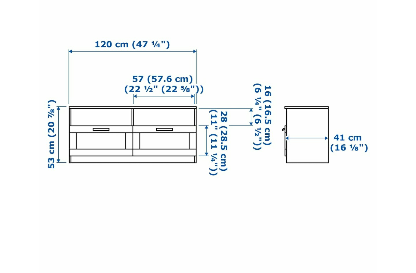 IKEA HEMNES TV unit - photo 2