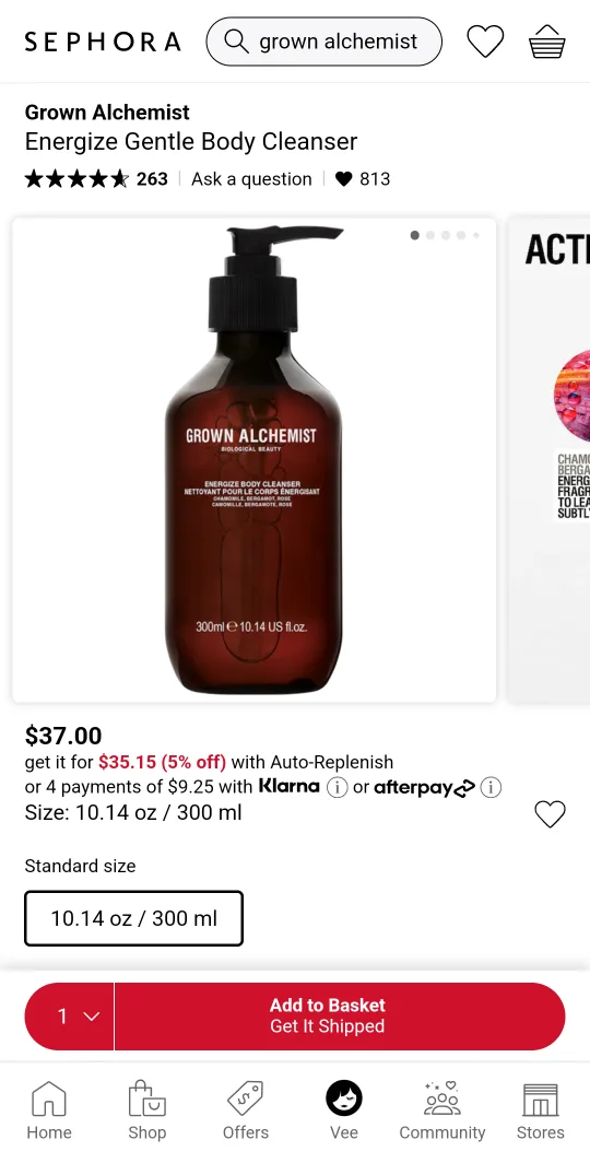 Grown Alchemist hand wash and body wash image indicator(4)