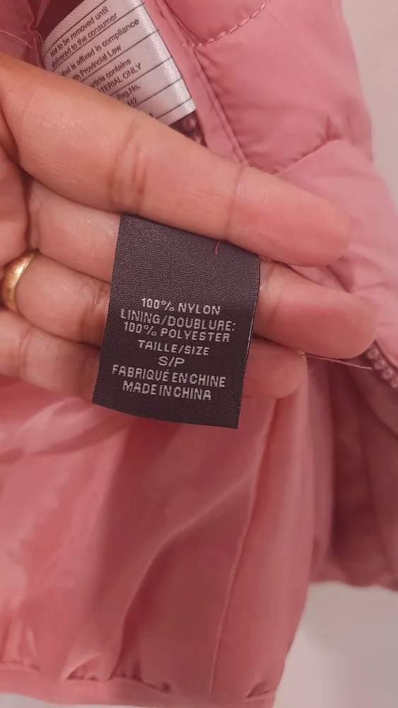 suzy shier Pink Size Small Puffer Jacket image indicator(5)