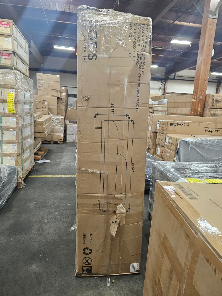 Deleuze Chaise Lounge - Contemporary Grey Velvet image indicator(9)