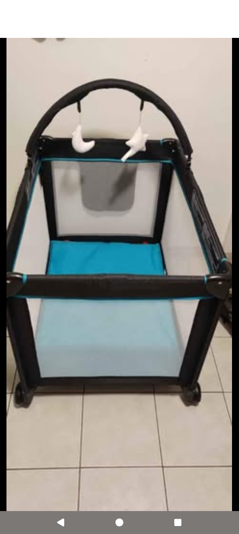 Baby Playpen with Mat and Toys