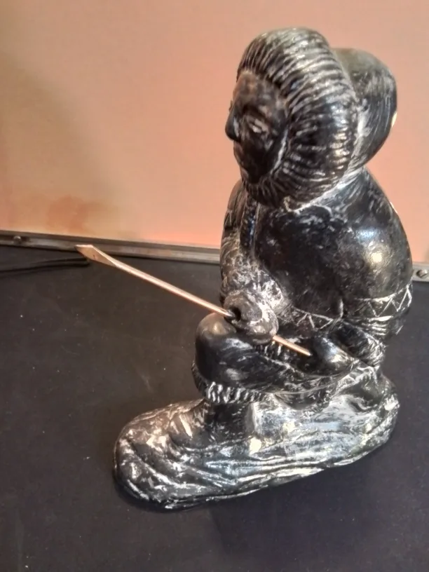 Vintage Inuit Soapstone Carving image indicator(3)