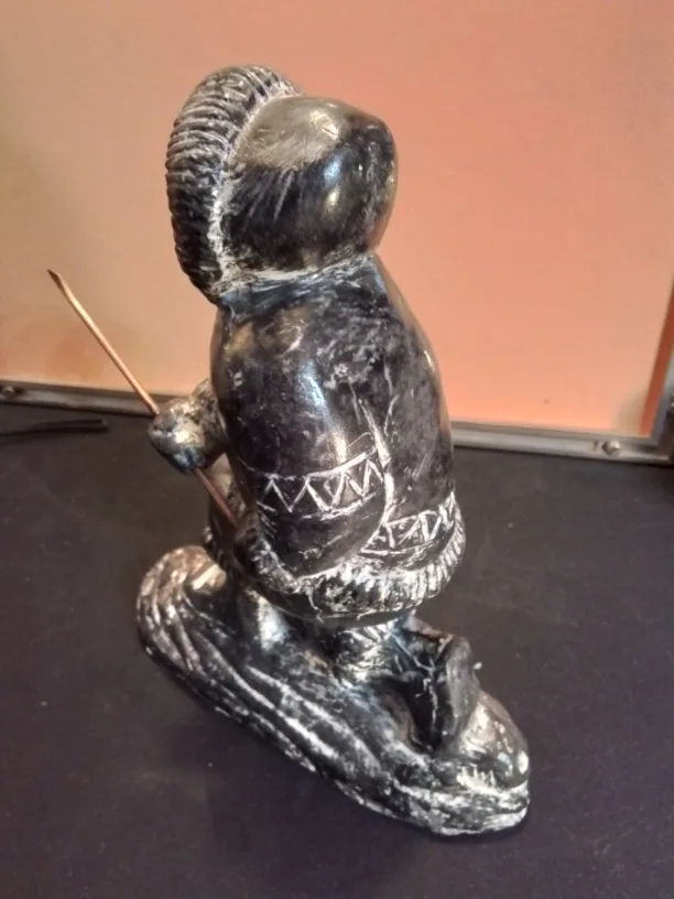 Vintage Inuit Soapstone Carving image indicator(4)