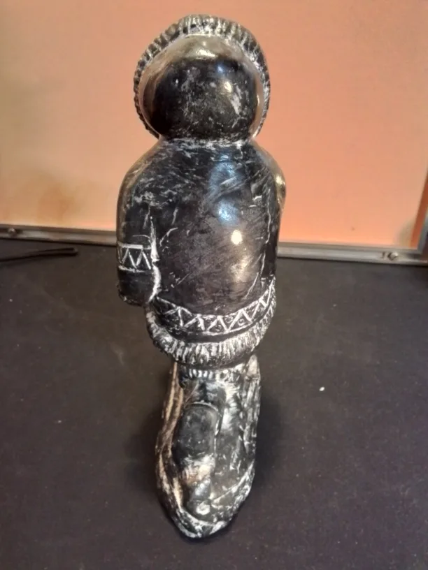 Vintage Inuit Soapstone Carving image indicator(5)