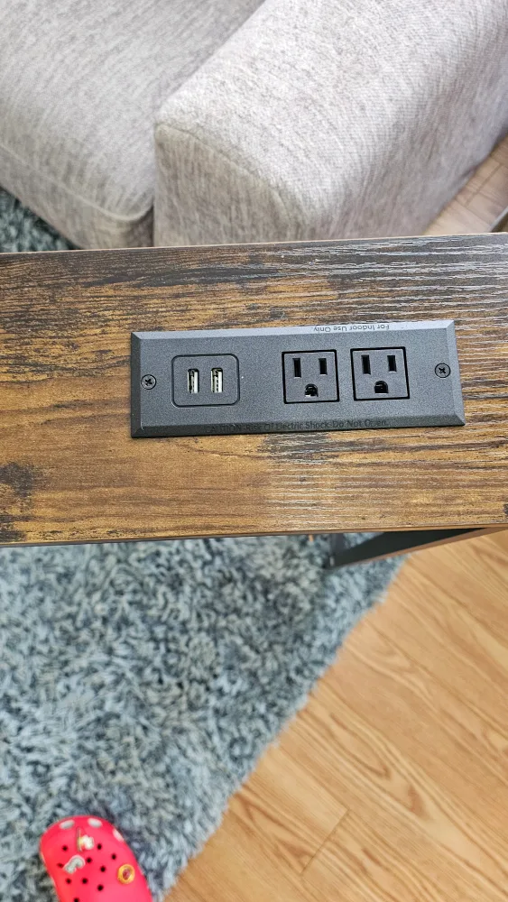 Console Table with Power Outlets image indicator(4)