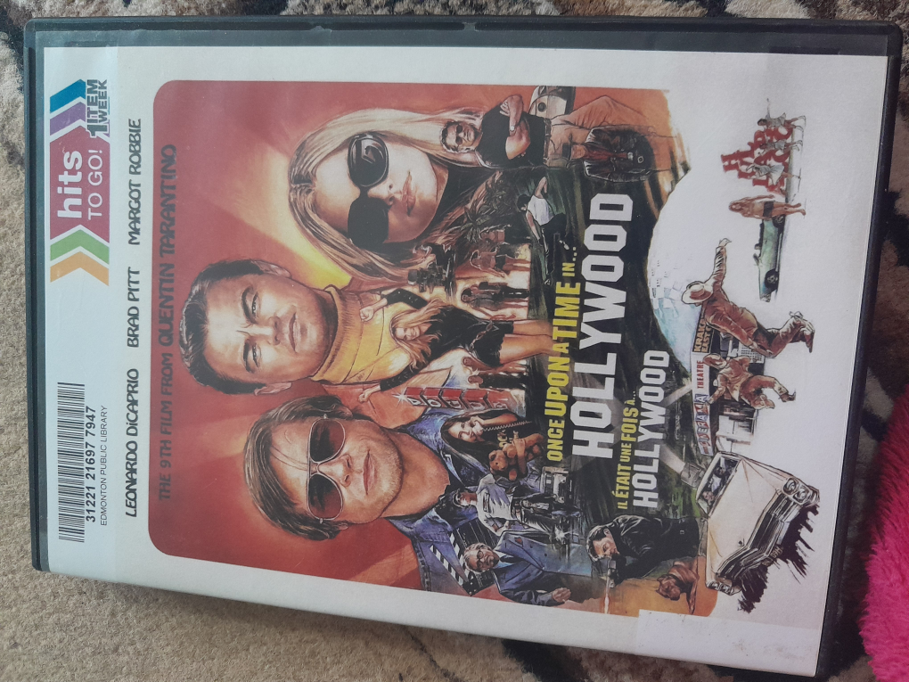 Once Upon a Time in Hollywood DVD