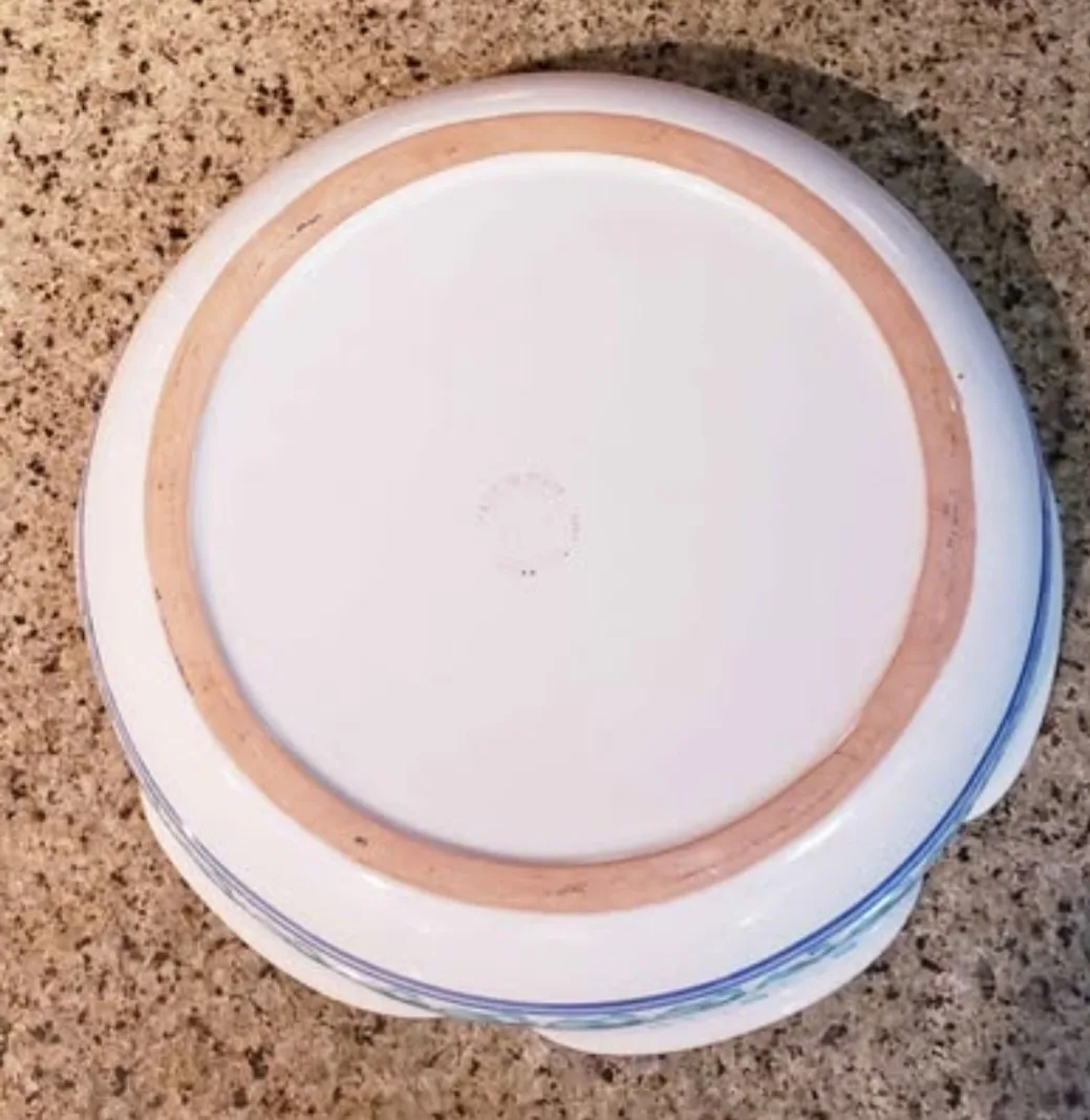 Vintage Italian Hand-Painted Grape Bowl image indicator(5)