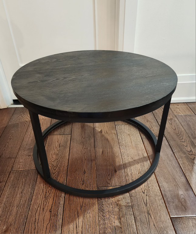 Small round coffee table - photo 3