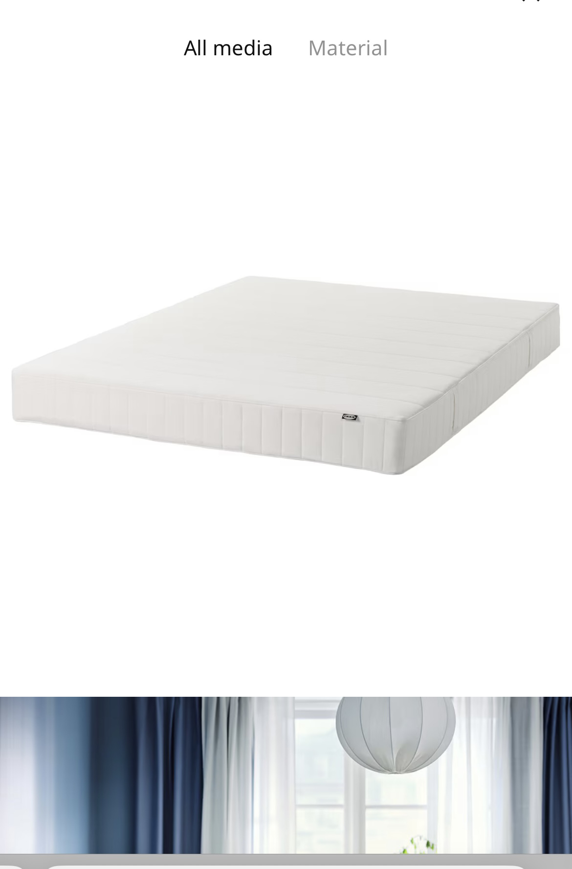 IKEA queen mattress