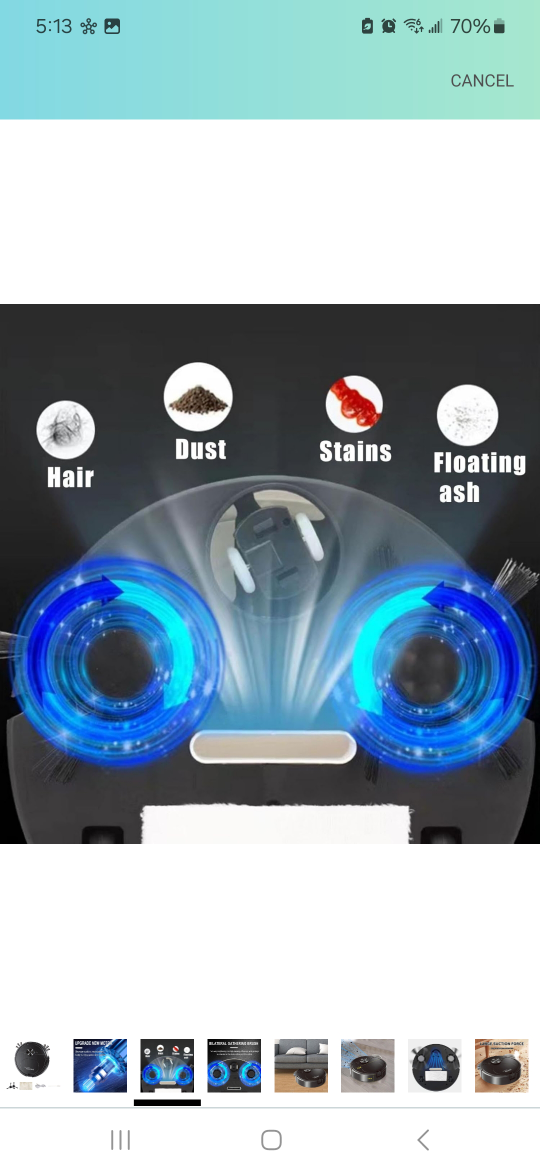 Sweeping Robot Vacuum Cleaner - photo 4