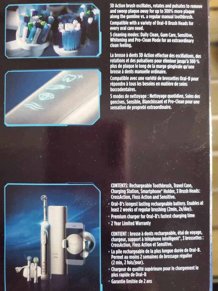 Oral-B Genius Rechargeable Electric Toothbrush image indicator(4)