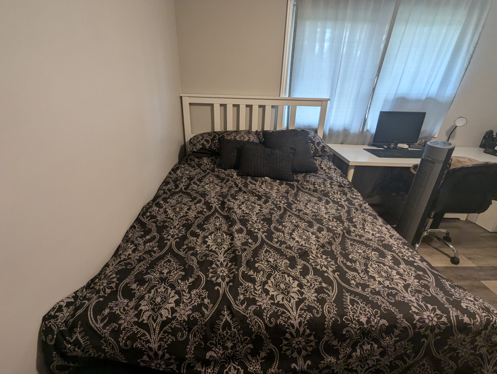 double size bed frame and mattress - photo 2