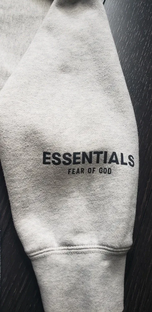 Fear of God Essentials Hoodie Oatmeal - Sz. L image indicator(3)