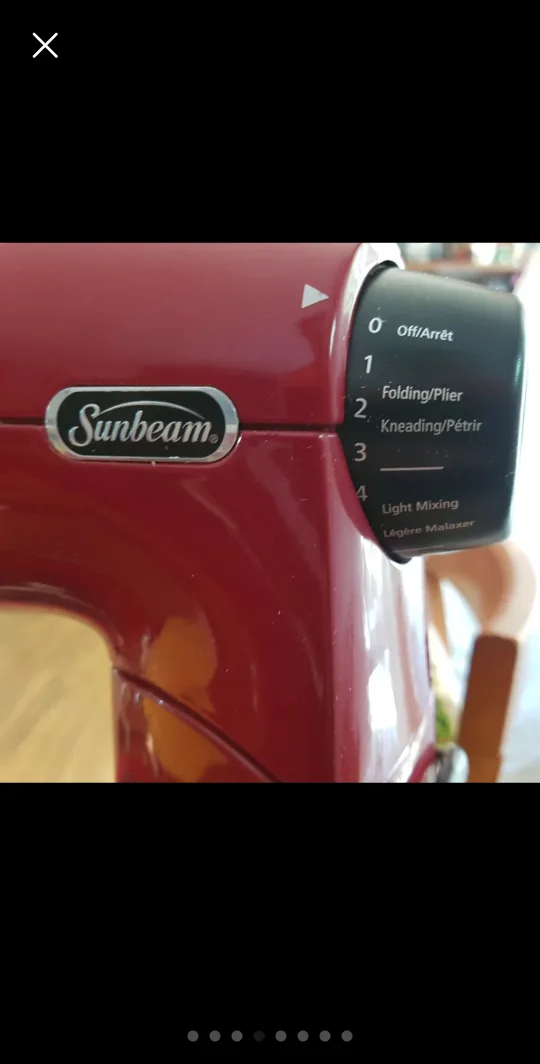 Sunbeam Mixmaster Stand mixer blender image indicator(4)