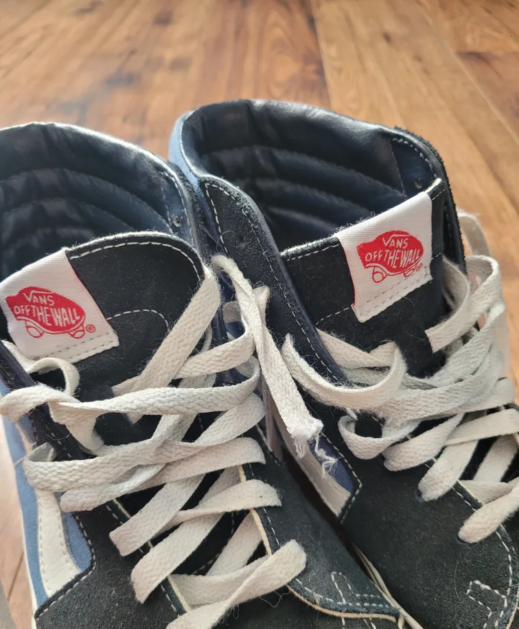 Vans Sk8-Hi High Top Sneakers - Size 8 image indicator(5)