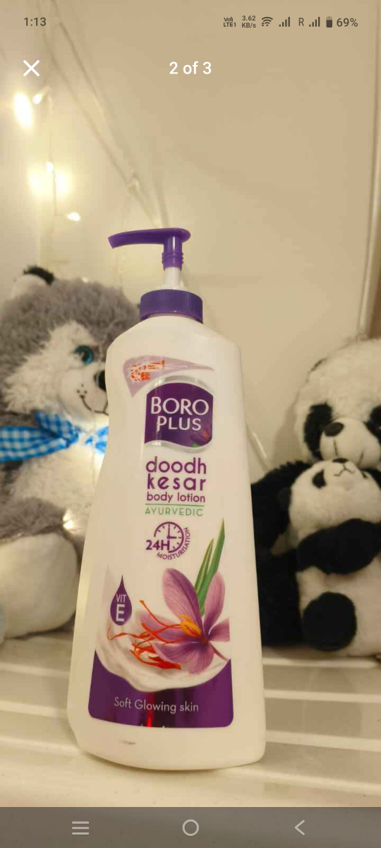 Boroplus Dhoodh Kesar Body Lotion - 400ml