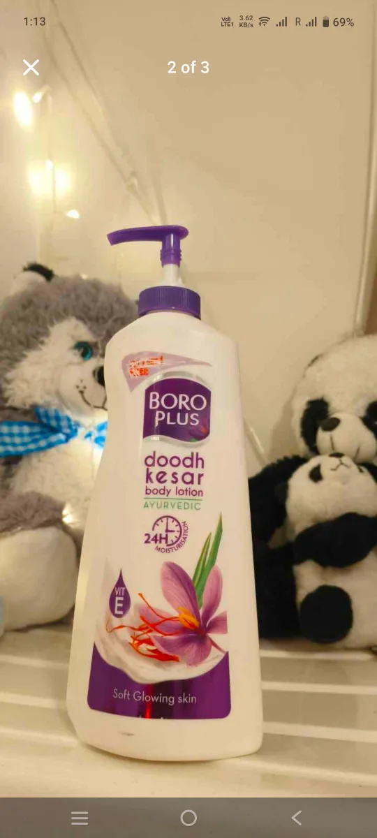 Boroplus Dhoodh Kesar Body Lotion - 400ml