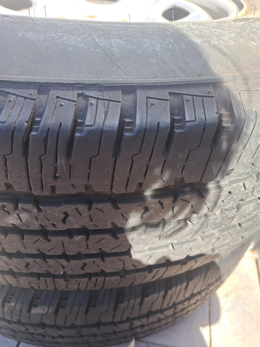 Used Truck Tires and Rims - Set of Four - photo 3