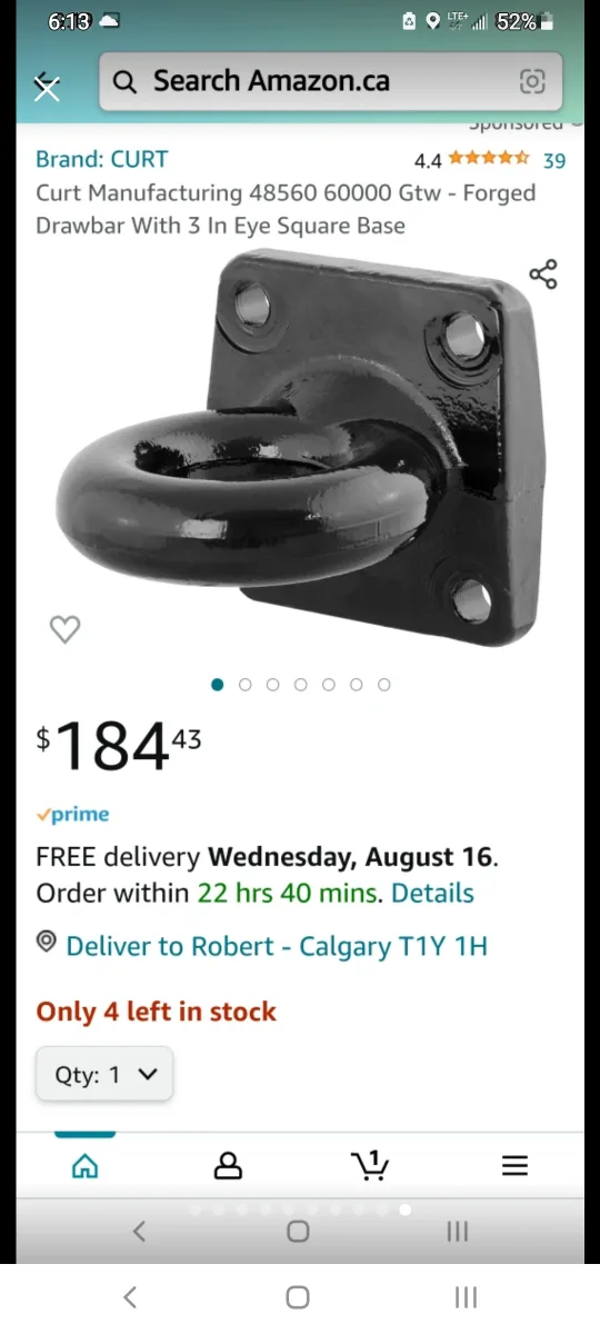 Mount-Style Lunette Ring 60,000lb image indicator(3)