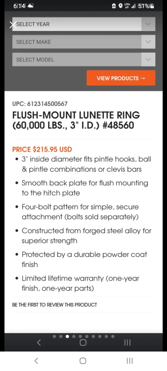 Mount-Style Lunette Ring 60,000lb image indicator(6)