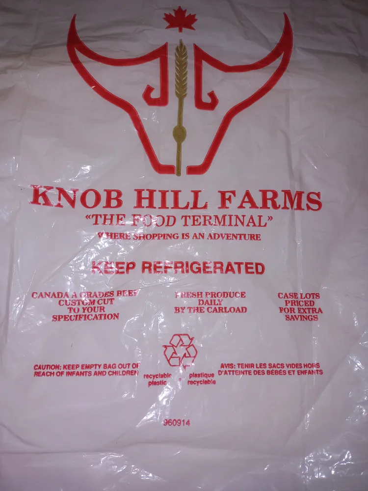 Collectable Knob Hill Farms Plastic Bag image indicator(2)