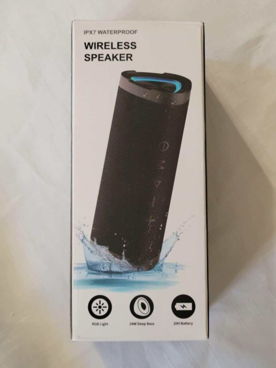 Portable Wireless Bluetooth Speaker with RGB Light