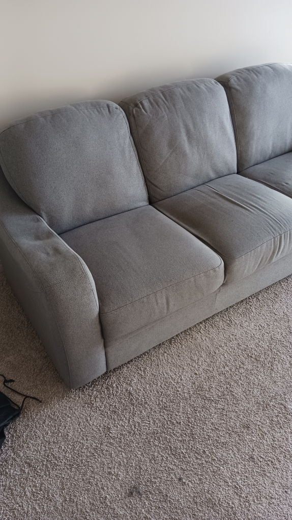 Grey Fabric Sofa sale 2 days left - photo 2
