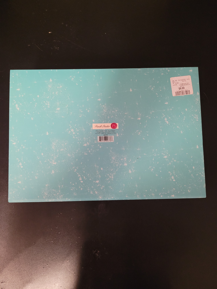 Teal Decorative Box with Inspirational Quotes - photo 3