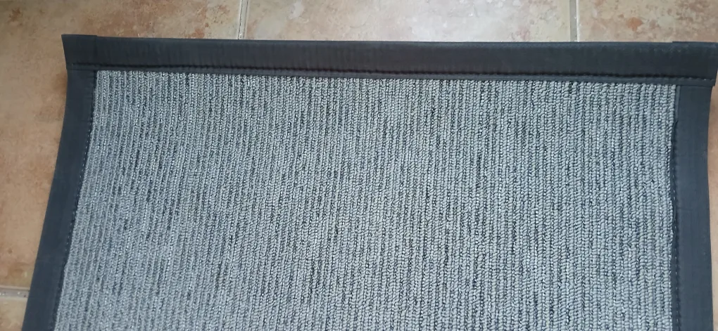 Grey Runner Rug with Black Border image indicator(4)